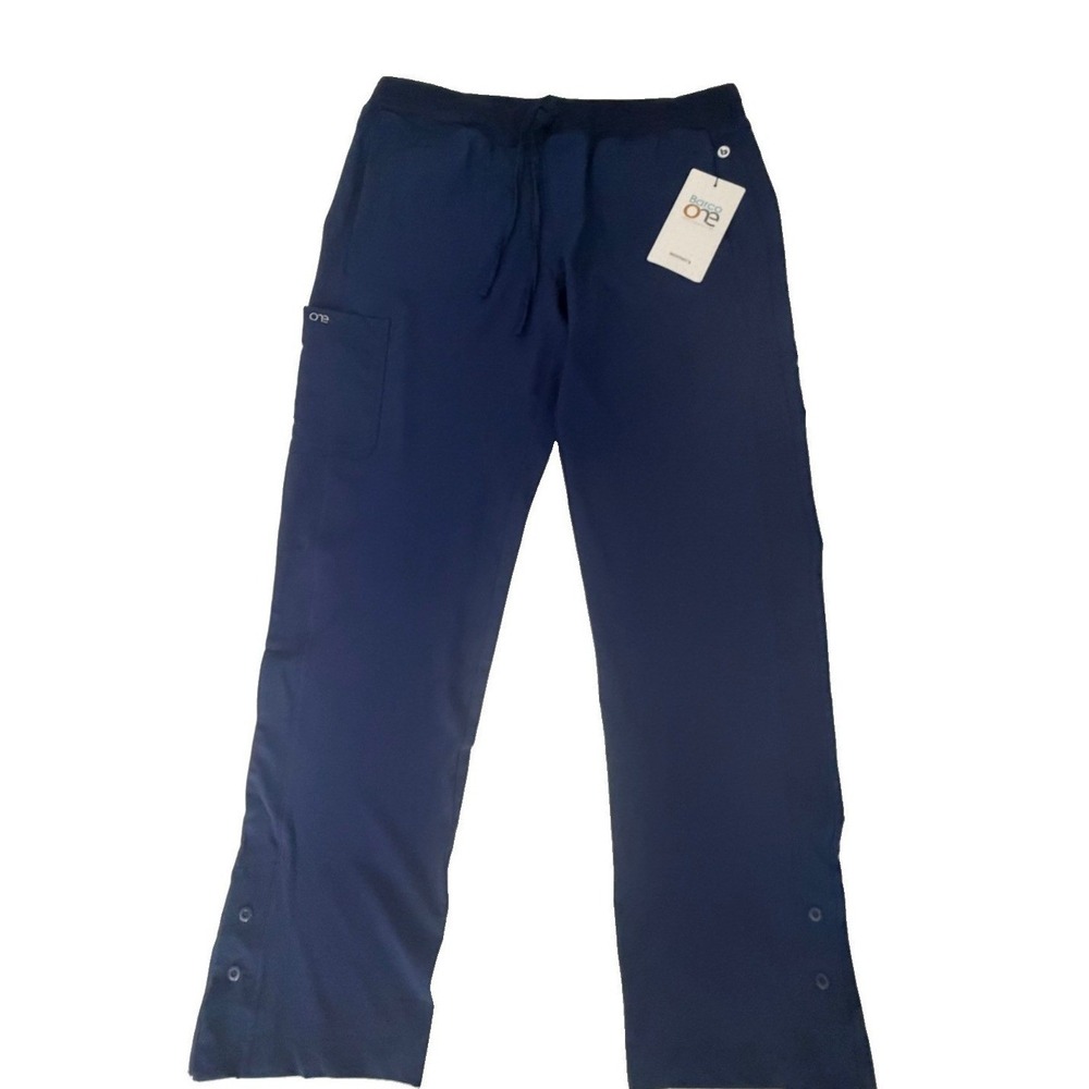 BARCO One 5205 4 Pkt Knit Waist Seamed Pant Indigo Size Medium